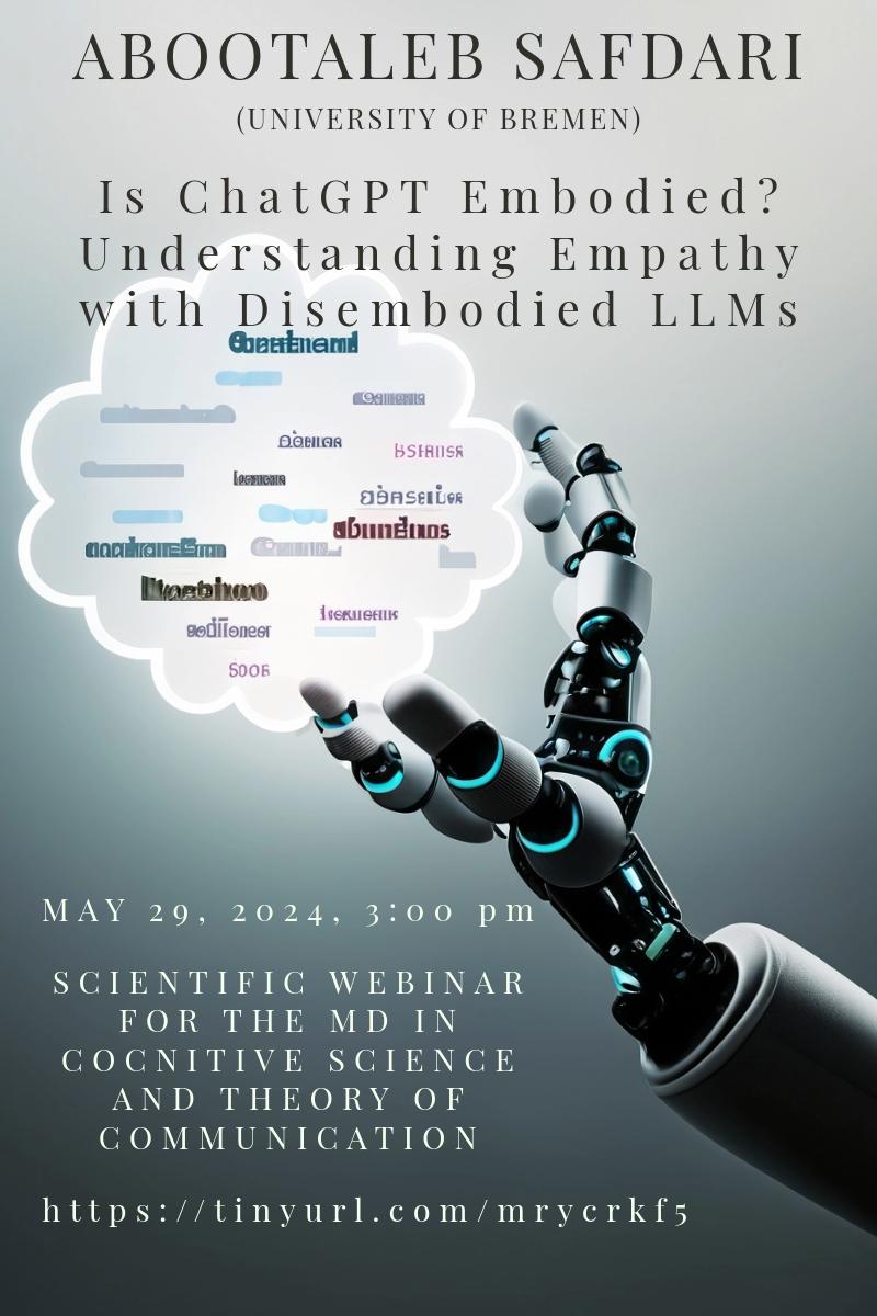 ChatGPT embodiment and empathy